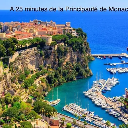 公寓 2 Pieces, Vue Panoramique 芒通