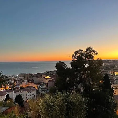 2 Pieces, Vue Panoramique Lejlighed Menton